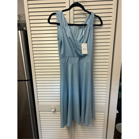 GRACE KARIN NWT Bridesmaid Cocktail Party Dress in Light Blue, Sz Small - Picture 2 of 3